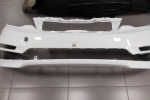 Бампер передний Kia Rio 2015-17г цвет белый PGU - Евробампер - интернет магазин по продаже бамперов 