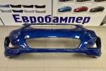 Бампер передний Hyundai Solaris 2011-14г цвет синий WGM - Евробампер - интернет магазин по продаже бамперов 