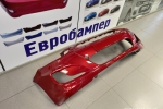 Бампер передний Hyundai Solaris 2011-14г цвет красный гранат перламутр TDY - Евробампер - интернет магазин по продаже бамперов 