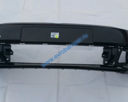 Бампер передний Volkswagen Polo SDN 2011-15г цвет черный C9X - Евробампер - интернет магазин по продаже бамперов 
