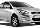 Установка переднего бампера Hyundai Solaris 11 г. цвет серый