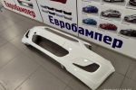Бампер передний Hyundai Solaris 2011-14г цвет белый PGU - Евробампер - интернет магазин по продаже бамперов 