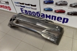 Бампер передний Hyundai Solaris 2015-17г цвет серый SAE - Евробампер - интернет магазин по продаже бамперов 