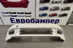 Бампер передний Volkswagen Polo SDN 2015-20г цвет белый - Евробампер - интернет магазин по продаже бамперов 
